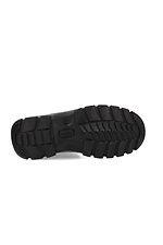 Czarne skórzane buty z membraną Forester 4202967 zdjęcie №6