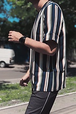 Gestreiftes Oversize-T-Shirt GRUF 8042967 Foto №3