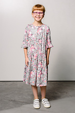 Staple dress in a small flower for a girl Garne 3035972 photo №2