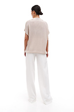 Gestrickter Damenpullover in Braun Sewel 4038973 Foto №4