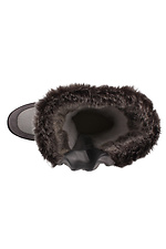 Gray winter boots dutiki with fur trim Forester 4202973 photo №6