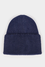 Жіноча трикотажна в'язана шапка, світло-сірий Sewel 4038975 фото №2