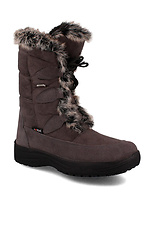 Women's high boots on the membrane with fur Forester 4202975 photo №1