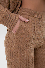 Жіночі в'язані шорти білого кольору Sewel 4038976 фото №5