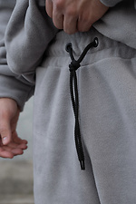 Чоловічі Теплі Флісові Спортивні Штани Джогери Port Gray Without 8055976 Foto №5