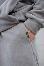 Чоловічі Теплі Флісові Спортивні Штани Джогери Port Gray Without 8055976 Foto №6