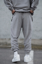 Чоловічі Теплі Флісові Спортивні Штани Джогери Port Gray Without 8055976 Foto №8