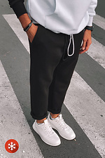 Black skinny cropped chinos GRUF 8042977 photo №2