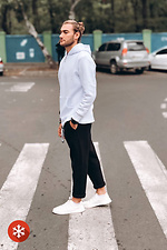 Black skinny cropped chinos GRUF 8042977 photo №3
