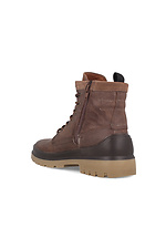 Membrane winter leather boots with laces Forester 4202979 photo №4