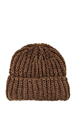Объемный теплый комплект на зиму: шапка, шарф  4037981 фото №3