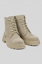 Women's demi suede boots  4205982 photo №1