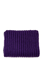 Об'ємний теплий комплект на зиму: шапка, шарф  4037983 фото №4