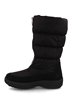 Black platform zip-up winter boots Forester 4202984 photo №3