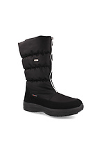 Black platform zip-up winter boots Forester 4202984 photo №8