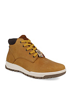 Warm membrane shoes made of nubuck in a sporty style Forester 4202985 photo №1