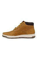Warm membrane shoes made of nubuck in a sporty style Forester 4202985 photo №3