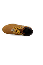 Warm membrane shoes made of nubuck in a sporty style Forester 4202985 photo №5