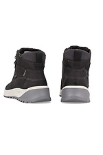 Warm membrane shoes made of nubuck in a sporty style Forester 4202986 photo №4