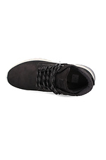 Warm membrane shoes made of nubuck in a sporty style Forester 4202986 photo №5