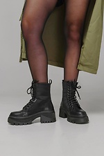 Women's black demi-season boots 4205986 photo №1