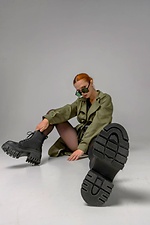 Women's black demi-season boots 4205986 photo №3