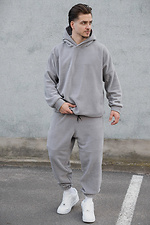 Чоловічий Флісовий Спортивний Костюм  Utopia Gray Without 8055990 photo №1