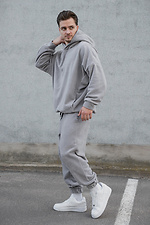 Чоловічий Флісовий Спортивний Костюм  Utopia Gray Without 8055990 photo №4