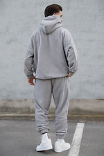 Чоловічий Флісовий Спортивний Костюм  Utopia Gray Without 8055990 photo №5
