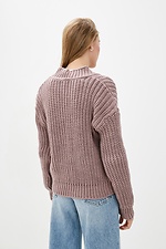 Short knitted jacket with buttons  4037992 photo №2