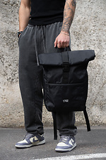 Чоловічий Рюкзак Роллтоп  Taby Reflective Black Man Without 8055994 photo №1
