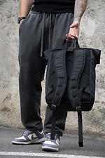 Чоловічий Рюкзак Роллтоп Taby Reflective Black Man Without 8055994 Foto №5