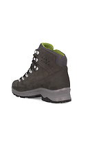 Warm membrane shoes made of nubuck in a sporty style Forester 4202995 photo №4