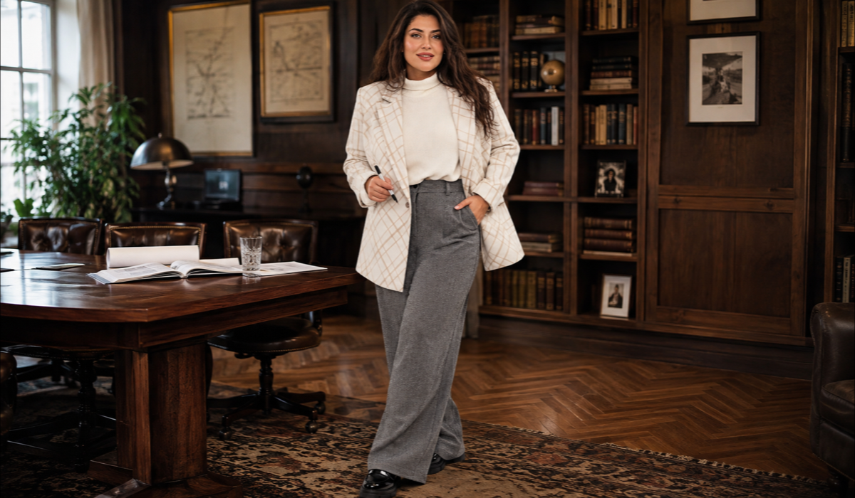 Plus Size office look