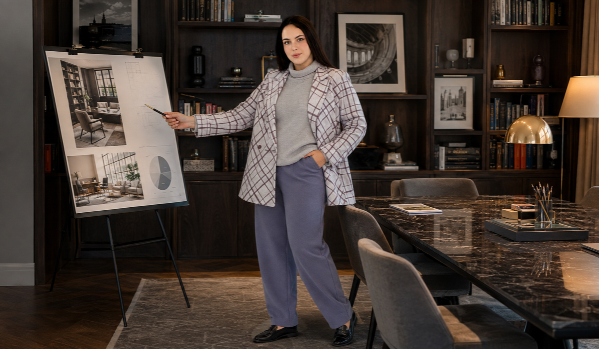 Plus Size office look