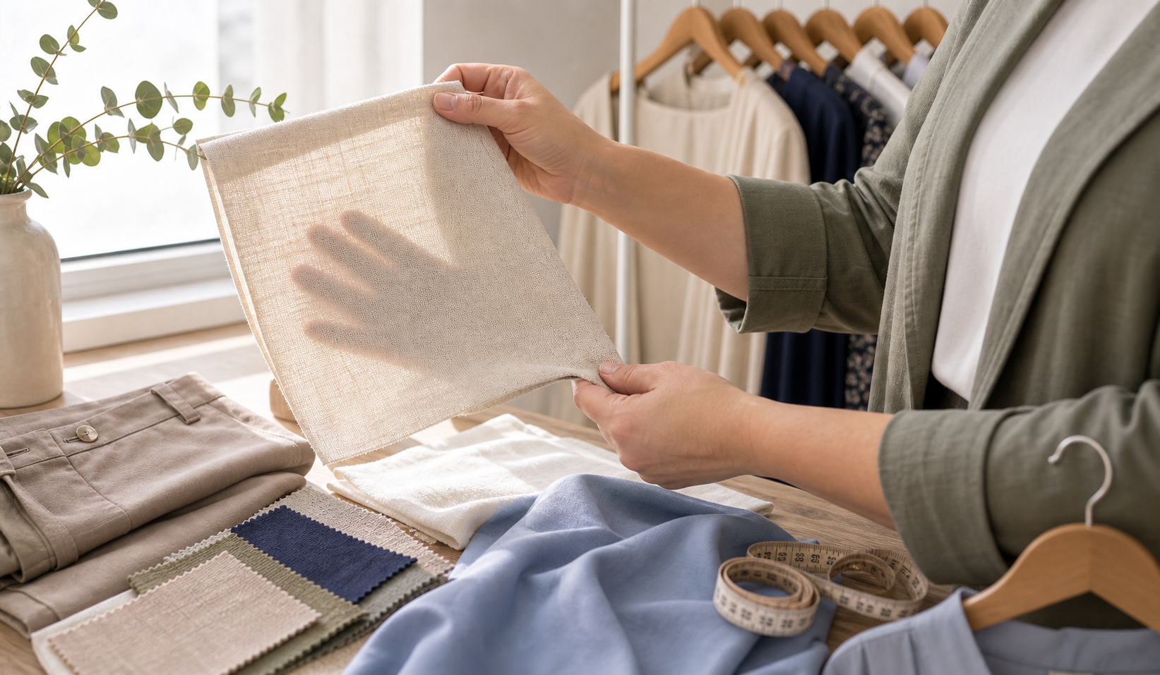 Überprüfung der Stoffdichte für Plus-Size-Kleidung