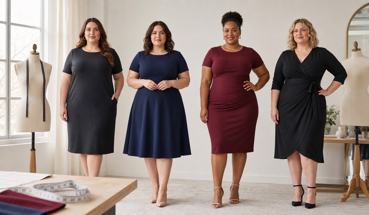 Базові силуети суконь Plus Size для різних подій