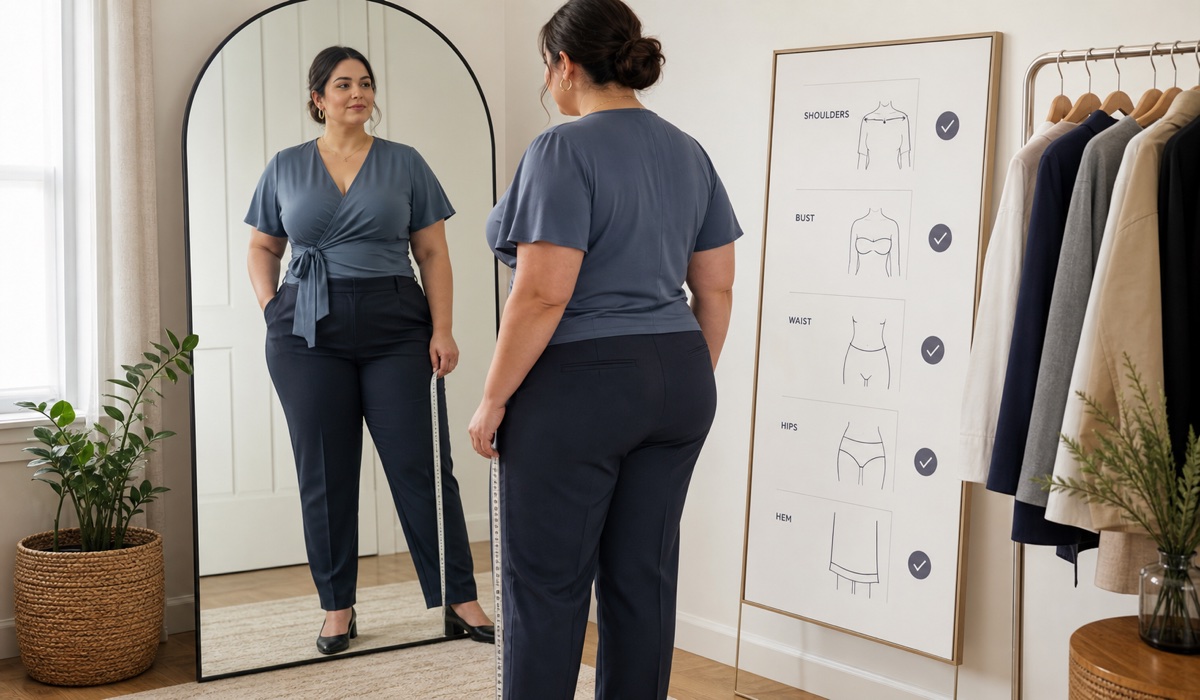 Anzeichen für eine optimale Plus-Size-Passform
