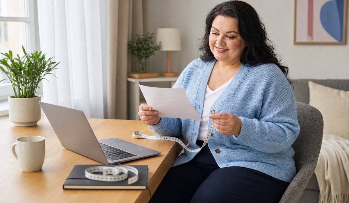 Online Plus Size Clothing Selection with Accurate Measurements
