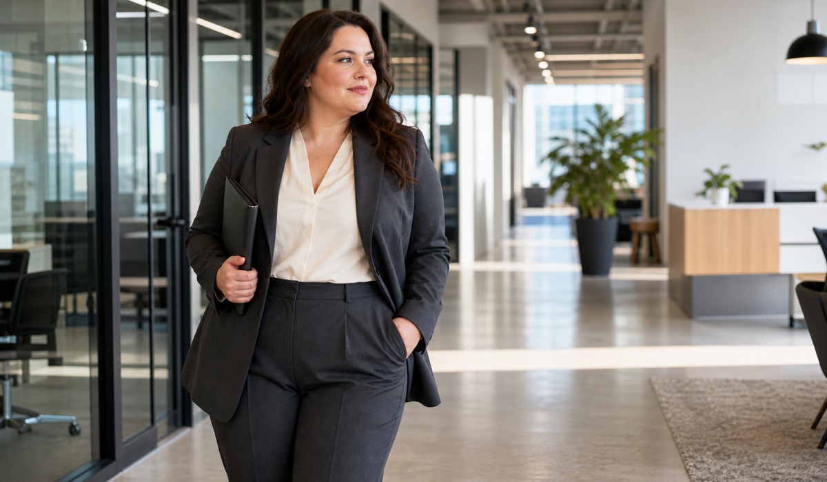 Dense and lightweight fabric in Plus Size clothing