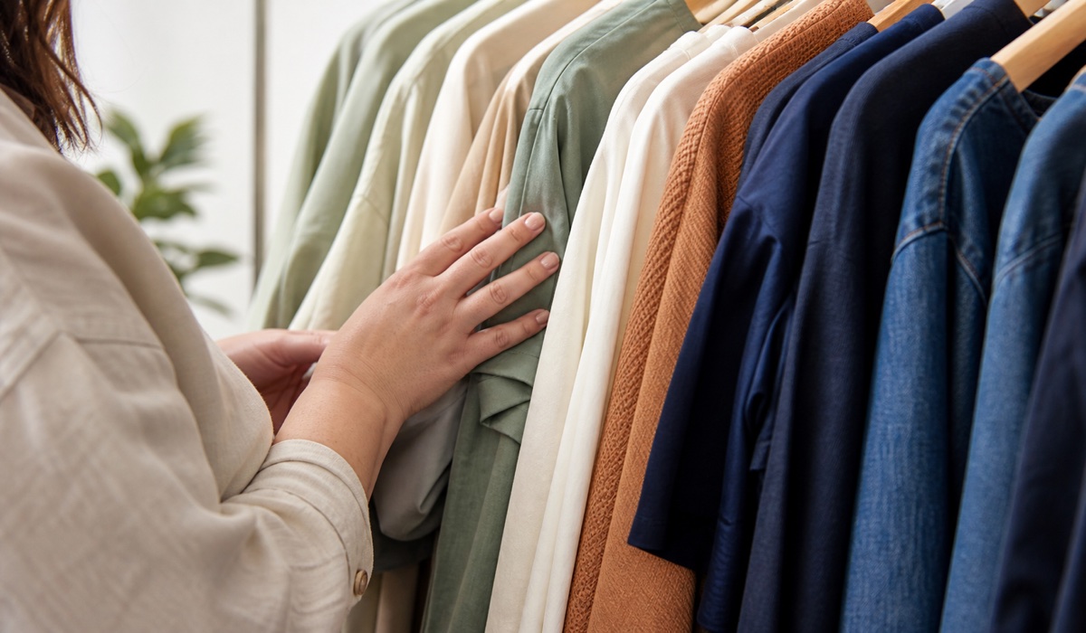 Layered Plus Size outfit with blouse and jacket