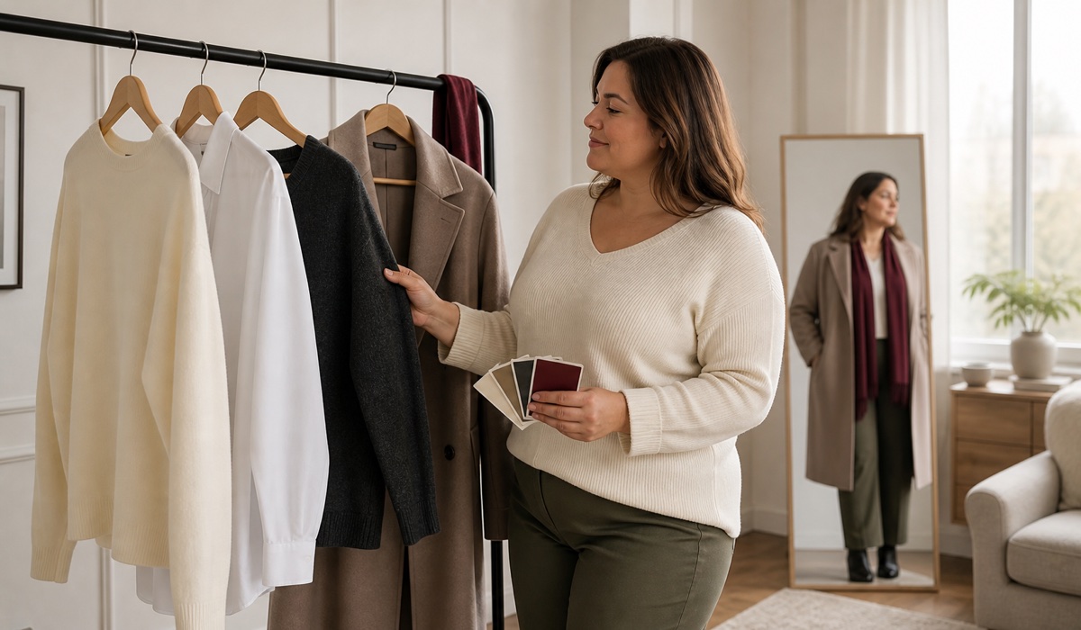 Капсула Plus Size для многослойных осенне-зимних образов на рейле