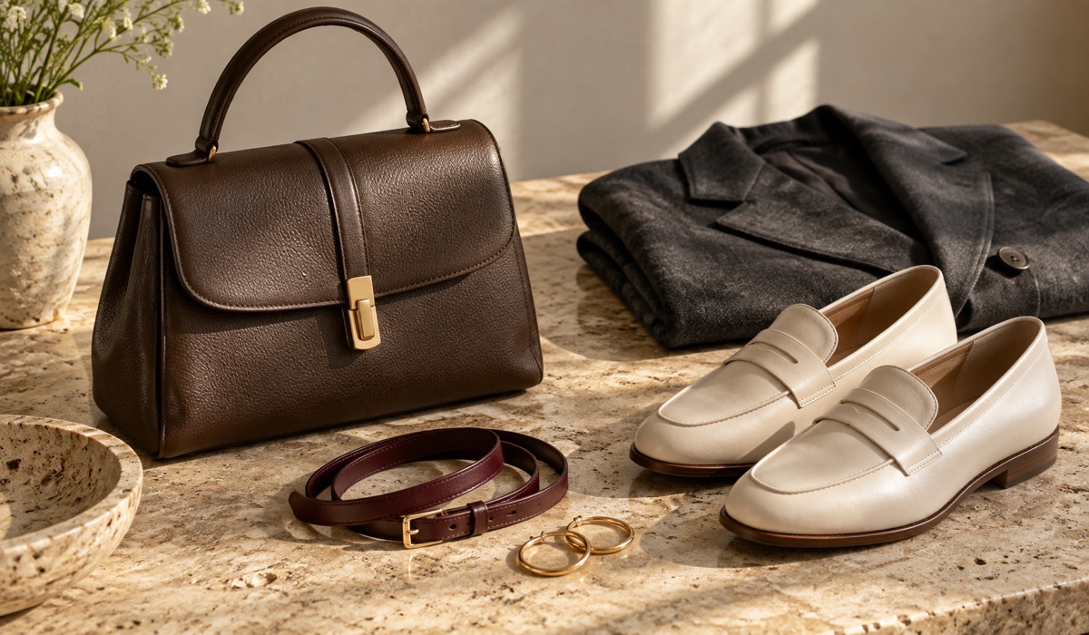 Minimal accessories for a contemporary Plus Size outfit